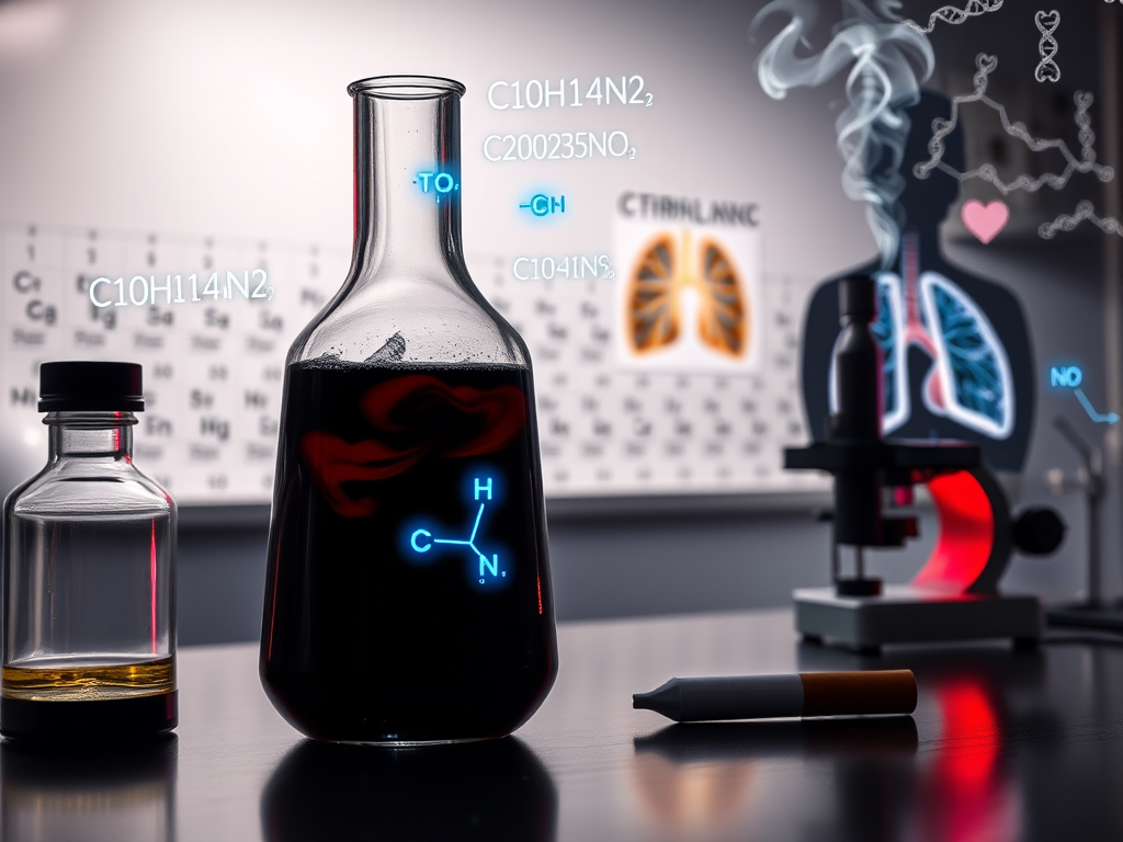 Știința tutunului: Chimie și efecte asupra organismului Știința tutunului: Chimie și efecte asupra organismului