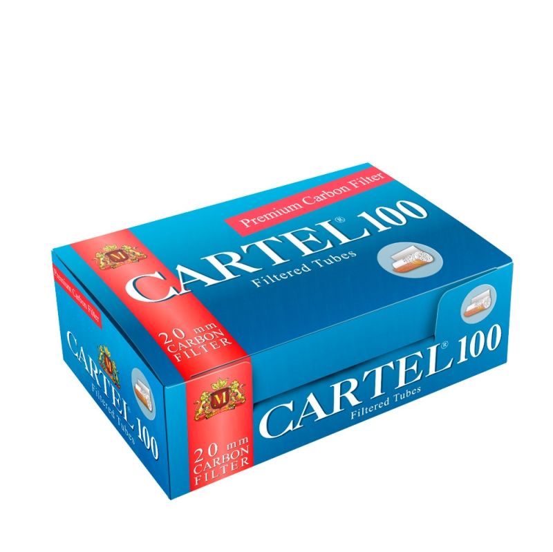 Tuburi tigari CARTEL 100 Carbon 20mm